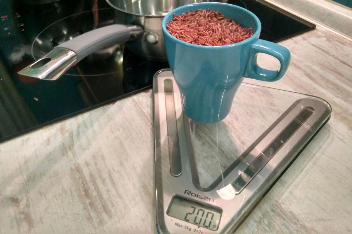 comment faire cuire du riz rouge cru