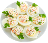 collations aux œufs durs