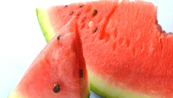 gekonfijte watermeloenschillen