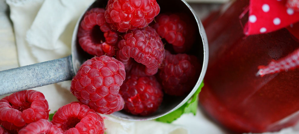 confiture de framboise