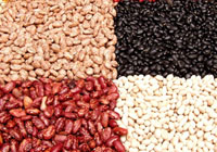 assortiment de haricots