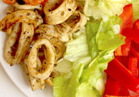 calamars en salade