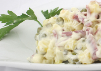 Olivier için sebzeler