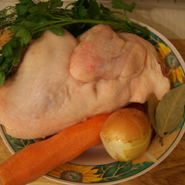 produits de bouillon de poulet
