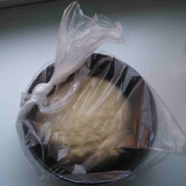 la pâte est infusée