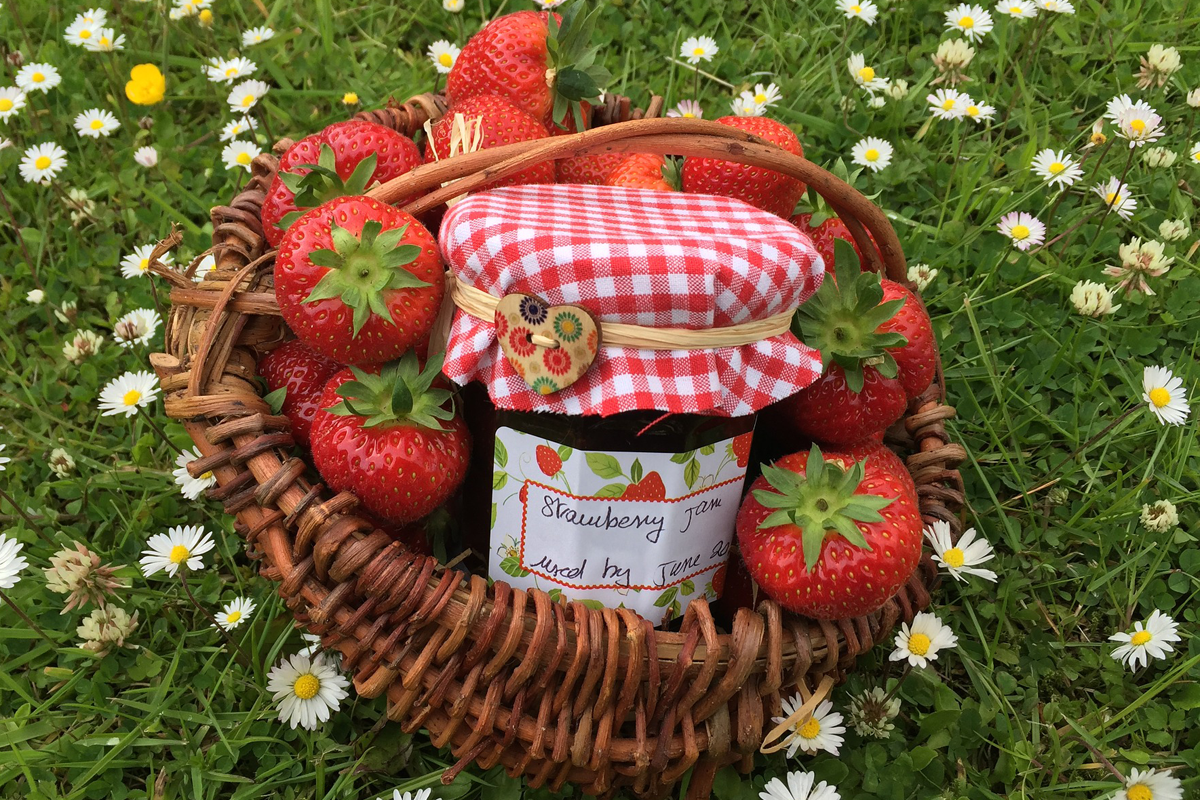 faire de la confiture de fraises