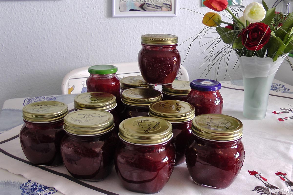 fraises dans leur jus