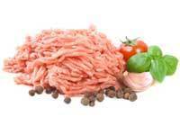 viande hachée, escalopes et boulettes de viande