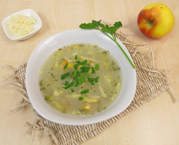 comment faire cuire la soupe aux pommes