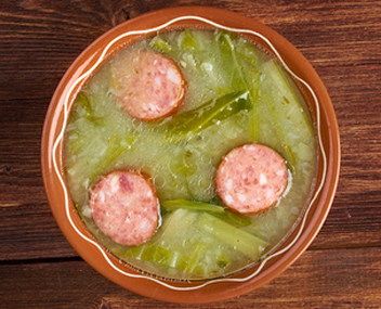 comment faire cuire la soupe au caldu verde