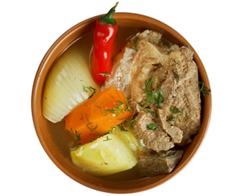 comment faire cuire la soupe Khashlama