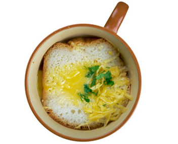 comment faire cuire la soupe pavese