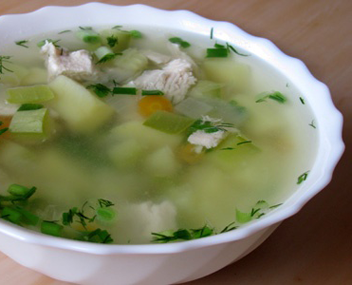 comment faire cuire la soupe au poulet