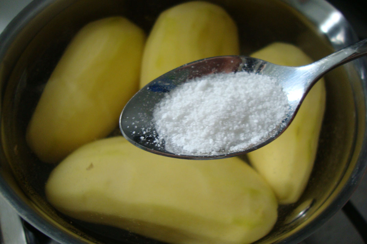 eau salée pour cuisiner