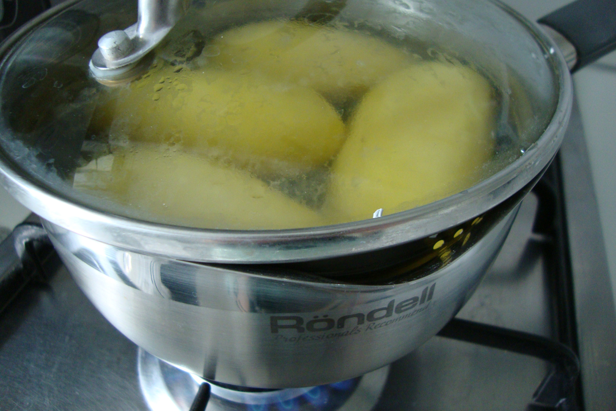 pommes de terre bouillies