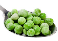 petits pois surgelés