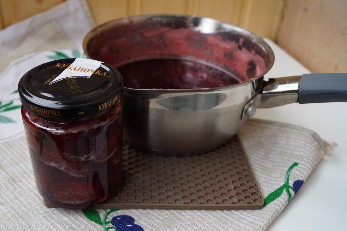 la confiture est prête